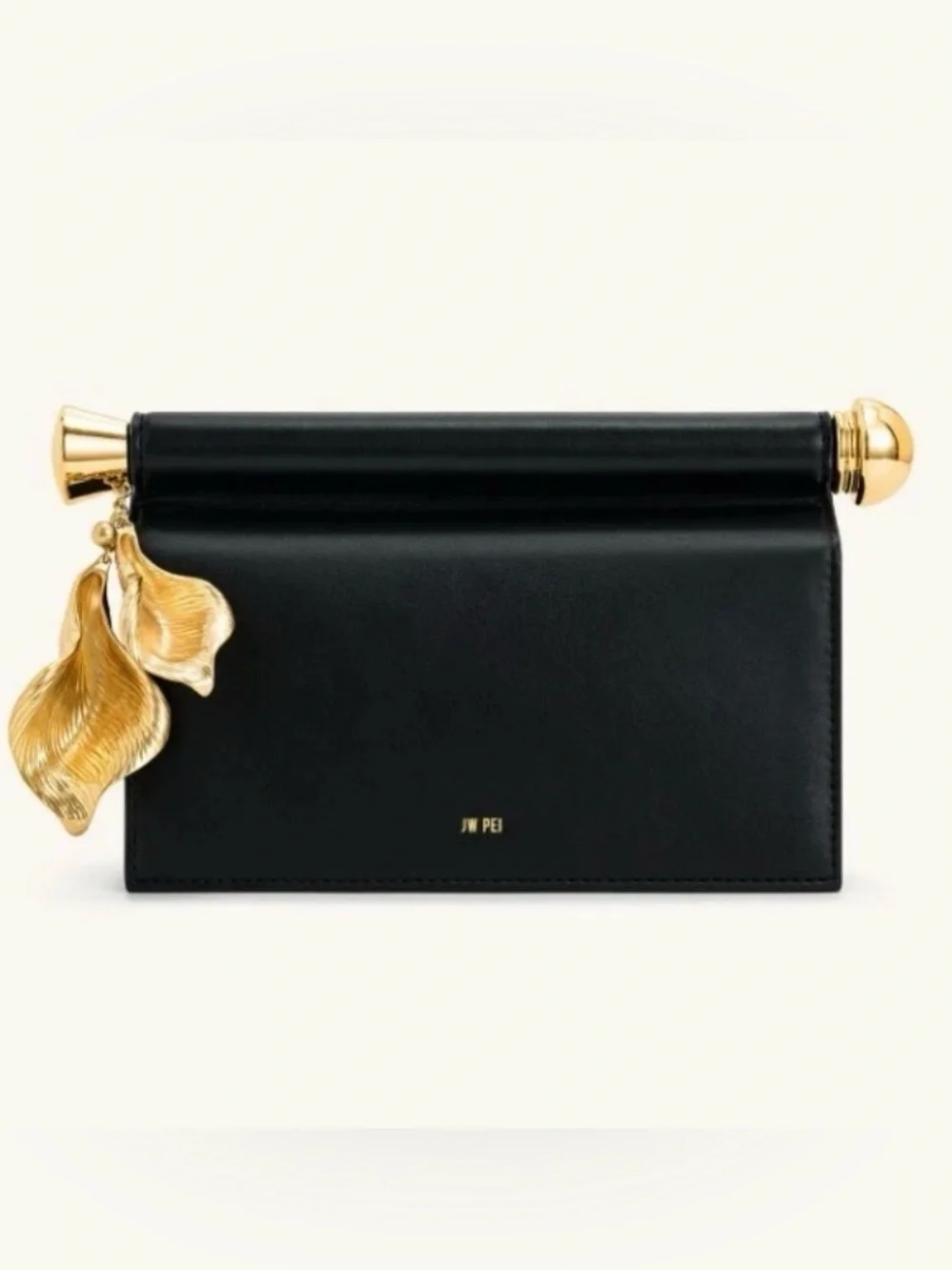 JW Pei Holly Metal Pendant Clutch Handbag NWT